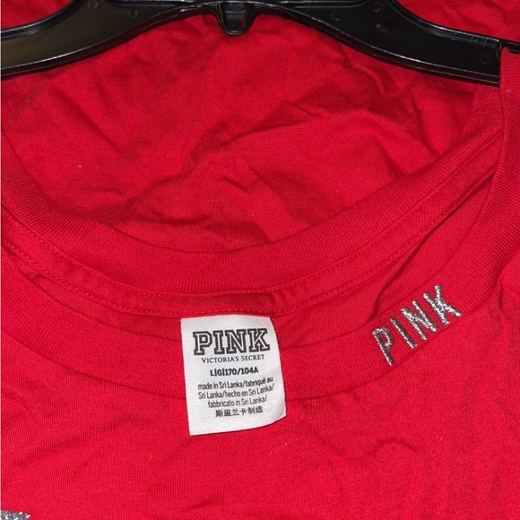 NWOT VS PINK Red and Silver Stars Tank - Picture 6 of 8